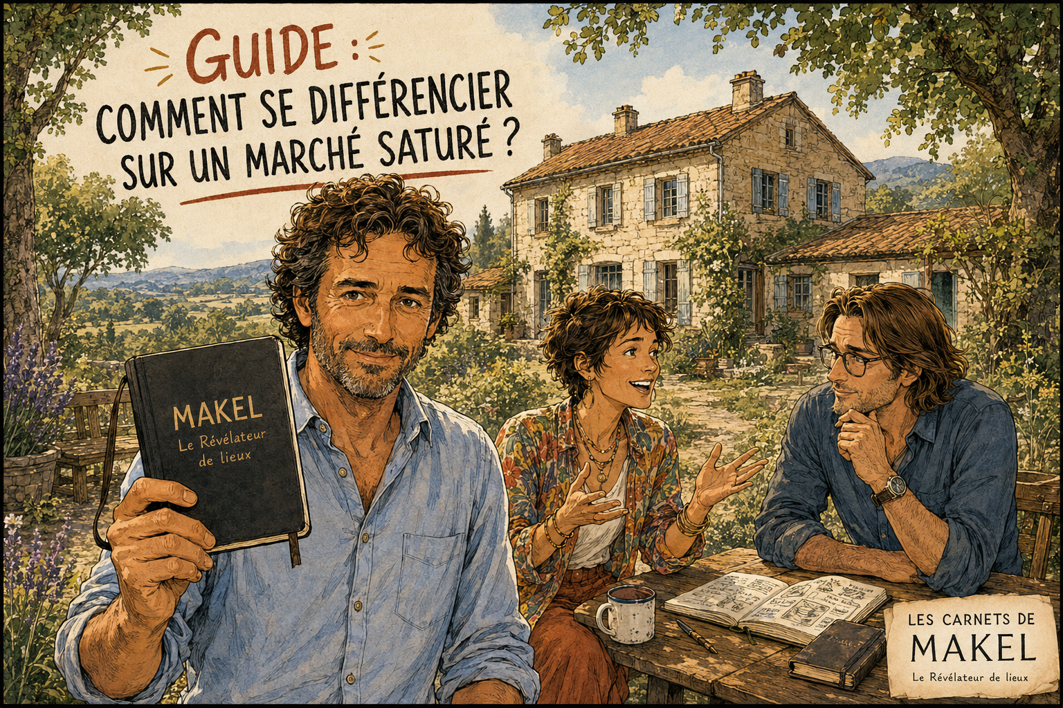 Guide : Comment se différencier sur un marché saturé ?