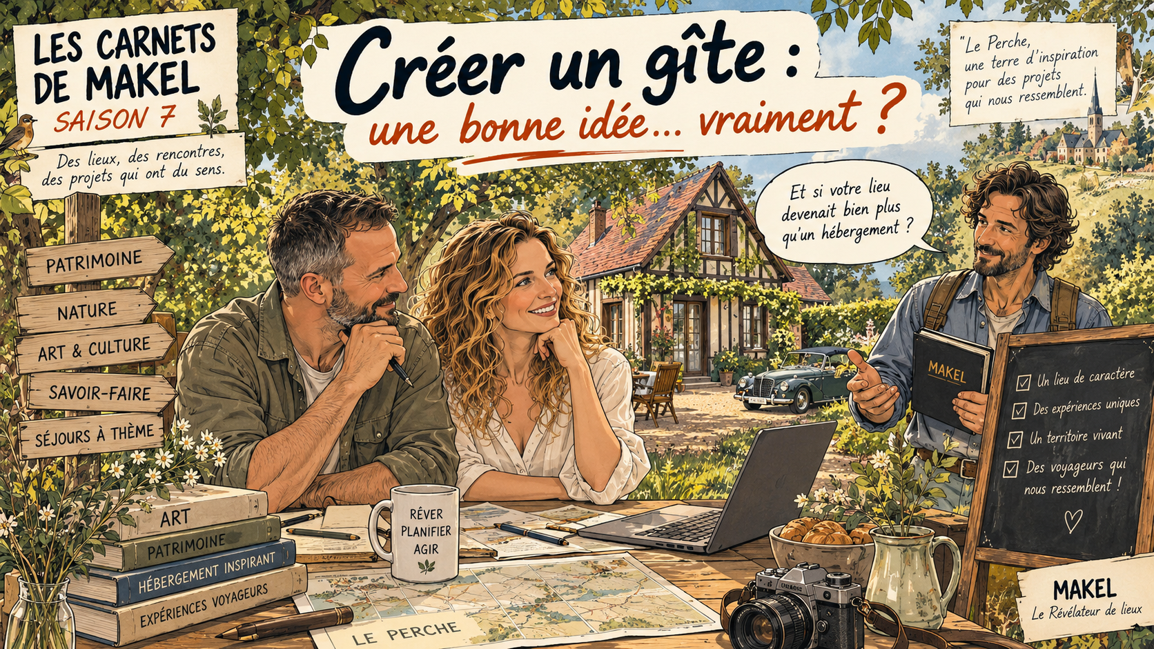 Créer un gîte : une bonne idée… vraiment ?